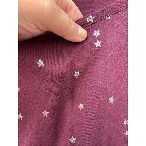 Ann Taylor Loft size L scoop neck long sleeve tee - Picture 4 of 5